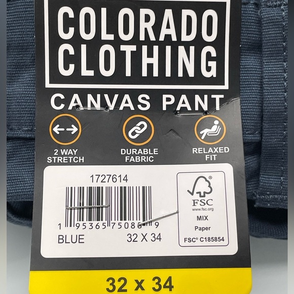 Colorado Clothing Men's Canvas Pant 32 x 34 - Picture 4 of 7